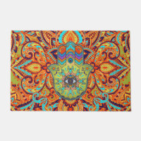 Bunte Hamsa Hand - Hand von Fatima