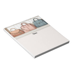Bunte Handtaschen Mode-Notizbuch Notizblock