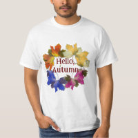 Bunte Herbstblätter