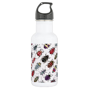 Bunte Käfer Trinkflasche