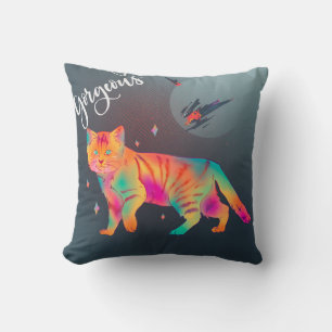 Bunte Katzen-Cliparts Kissen