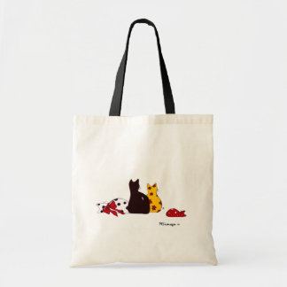 Bunte Katzen-Tasche Tragetasche