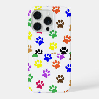 bunte Katzenpfoten Handyhülle iPhone 15 Pro Hülle