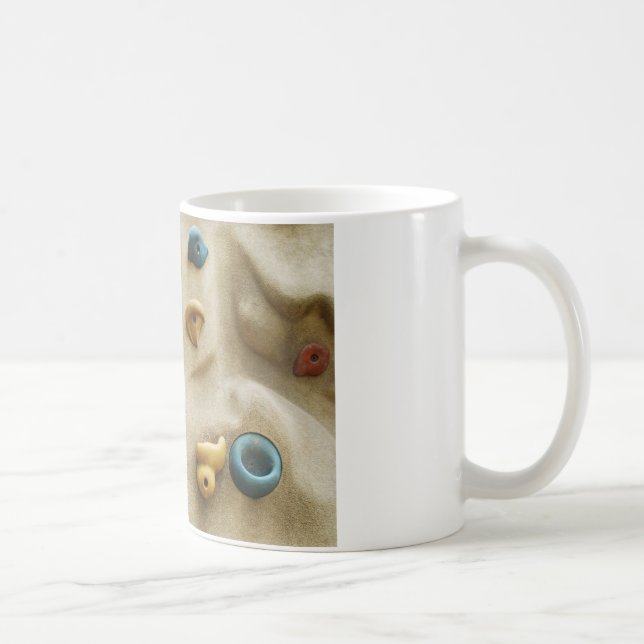 Bunte kletternde Wand-Felsen Kaffeetasse (Rechts)