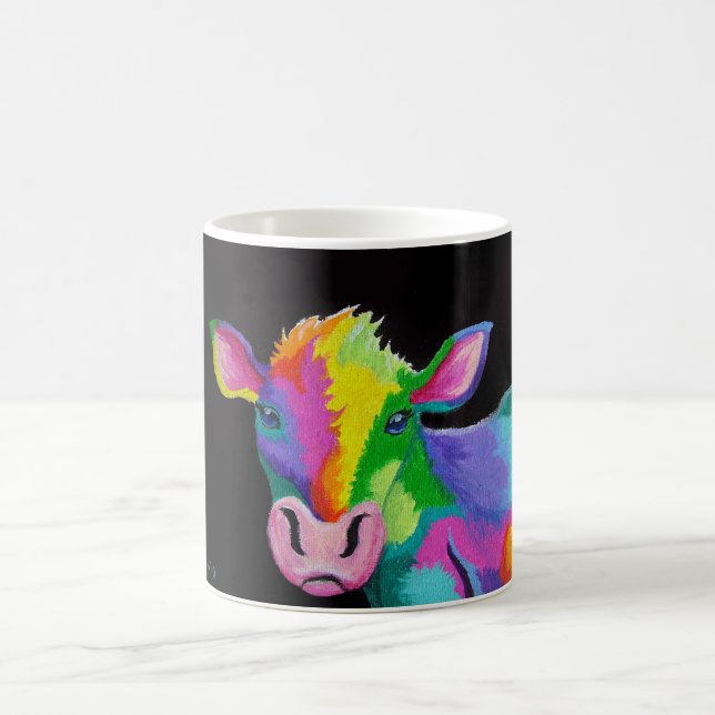 Bunte Kuh Kaffeetasse (Mittel)
