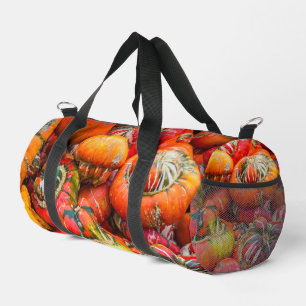 Bunte Kürbis Duffle Bag