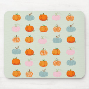 Bunte Kürbisse Mousepad