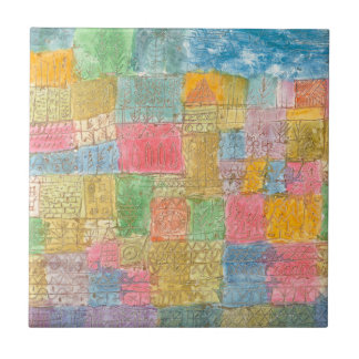Bunte Landschaft - Paul Klee Fliese
