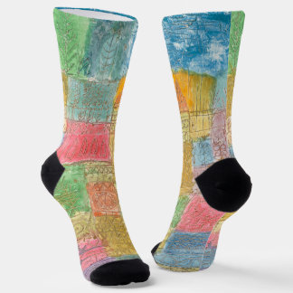 Bunte Landschaft - Paul Klee Socken