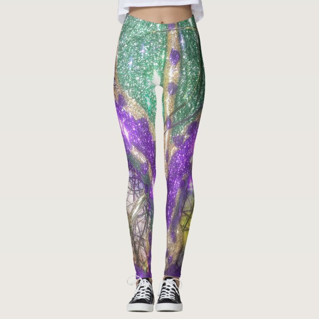 Bunte Leggings (Vorderseite)