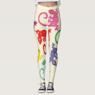 Bunte Lizards Leggings