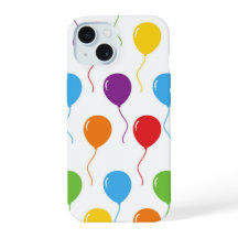 Bunte Luftballons Mobiltelefonhülle Luftballon Tel