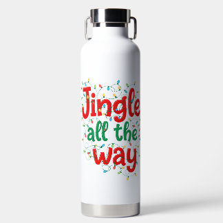 BUNTE LUSTIGE WEIHNACHTS-SPRÜCHE TRINKFLASCHE