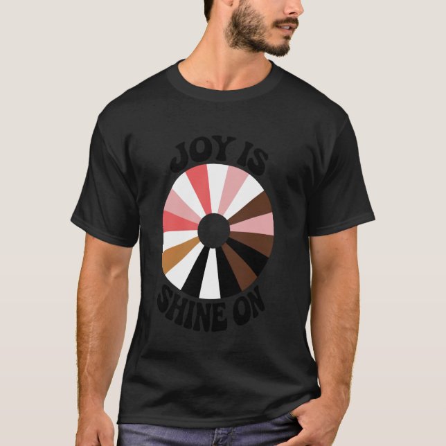 Bunte Motivationsscheibe T-Shirt (Vorderseite)