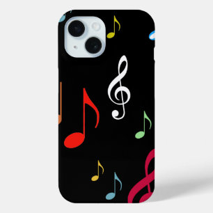 bunte Musiknoten Case-Mate iPhone Hülle