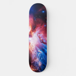 Bunte Nebelgalaxie Weltraum Sterne Kosmischer Univ Skateboard