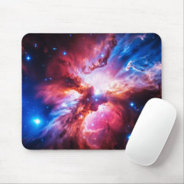Bunte Nebelgalaxie Weltraum Sterne Kosmisches Univ Mousepad