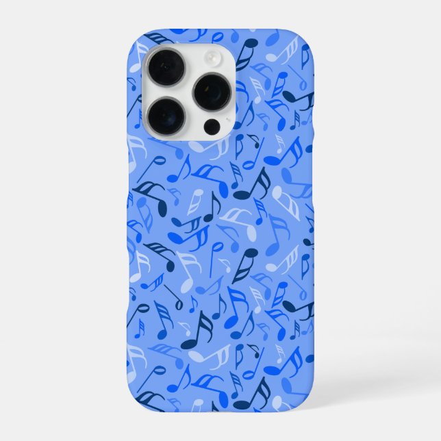 Bunte Noten  iPhone 16 Pro Hülle (Rückseite)