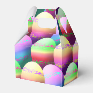 Bunte Osterei-Gastgeschenk-Kästen Geschenkschachtel