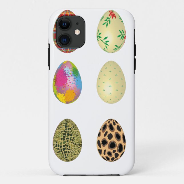 bunte Ostereier Case-Mate iPhone Hülle (Rückseite)