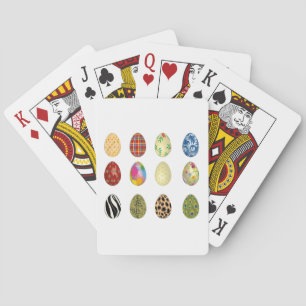 bunte Ostereier Spielkarten
