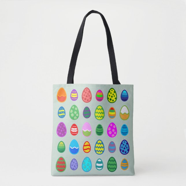 Bunte Ostereier Tasche (Vorderseite)