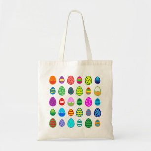 Bunte Ostereier Tragetasche