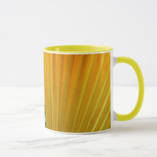 bunte Palmwedel von Petr Kratochvil Tasse