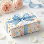 Bunte Pastell-Farbene Fantasie-Blumen Handgezeichn Geschenkpapier<br><div class="desc">Elegantes und romantisches handgezeichnetes Pastell-Blumen-Verpackungspapier,  perfekt um Hochzeiten,  Brautduschen,  Jahrestagen und durchdachten Geschenken eine zarte,  herzliche Note zu verleihen. Mit sanften Blüten in Rosenrot,  Salbei,  Hellblau und Sonnengelb bringt dieses charmante Design Schönheit und Freude in jede Überraschung und macht jeden Moment besonders.</div>