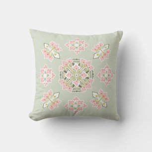 Bunte Pastell-Ornament-Zierde-Zierkissen Kissen
