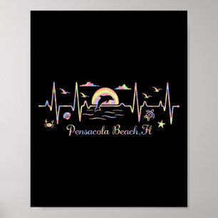 Bunte Pensacola Beach Poster