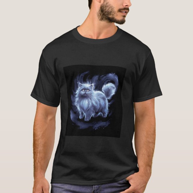 Bunte Perserkatze T-Shirt (Vorderseite)