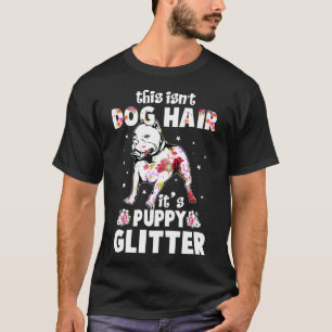 Bunte Pitbull-Shirts für Frauen, die Blumen lieben T-Shirt