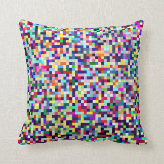 Bunte Pixel Kissen