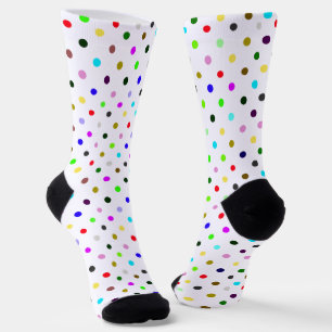 Bunte Polka Docks Socken