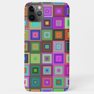 bunte Regenbogen-Quadrate Handyhülle Case-Mate iPhone Hülle