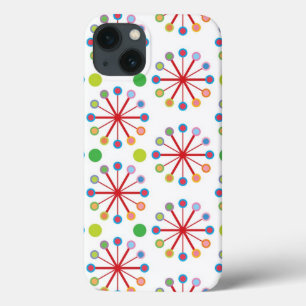 Bunte Regenbogen-Retro Punkt-künstlerisches Case-Mate iPhone Hülle