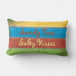Bunte Sandy Toes salziges Kuss-Kissen Lendenkissen
