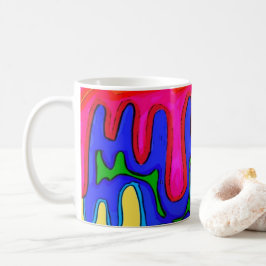 Bunte Schlamm-Tasse Kaffeetasse