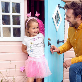 Bunte Schmetterlinge zum Geburtstag T-Shirt