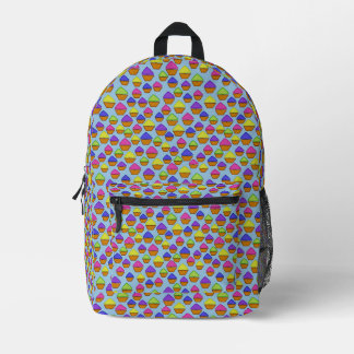 Bunte Segelboote Bedruckter Rucksack