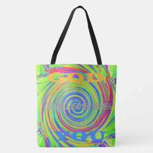 Bunte Segnungen von Oben Gott segne Euch Tasche