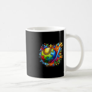 Bunte Softbyll-Autismus-Bewusstsein Autistisch Kaffeetasse