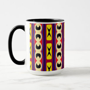 Bunte Spaß-Muster-Tasse Tasse