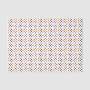Bunte Spaß-Tupfen Seidenpapier