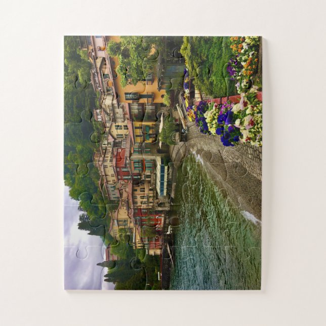 Bunte Städte | Varenna am Comer See (Vertikal)