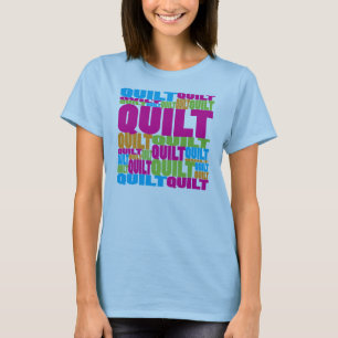 Bunte Steppdecke T-Shirt