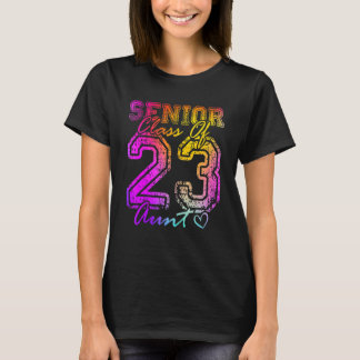 Bunte Stolze Tante Süßes Herz Absolvent Senior 202 T-Shirt