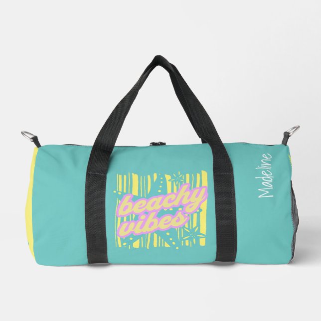 Bunte Strandmuscheln Duffle Bag (Vorderseite)