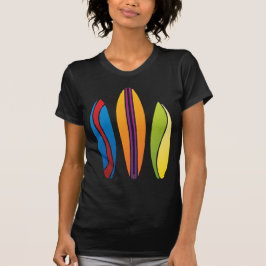 Bunte Surfbretter T-Shirt